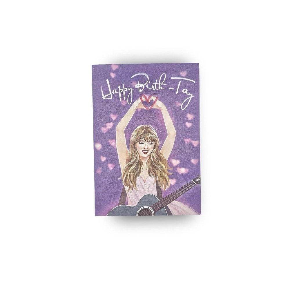 Taylor Swift Birthday Card Pop Up Design Eras